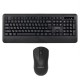 کیبورد و موس بی سیم هیسکا (HISKA) مدل H-MK15W ا HISKA wireless keyboard and mouse model H-MK15W